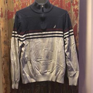 Nautica Sweater with half zip
